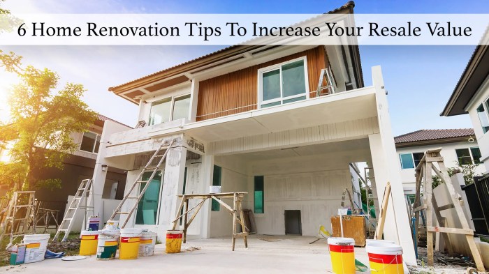Renovation resale value increase tips Renovation resale value increase tips