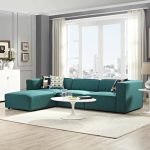 Sofa living room furniture sectional set sectionals modern contemporary sets sofas modular teal upholstered mingle fabric piece collections eei 2831